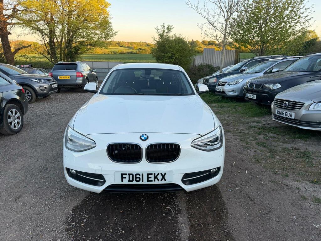 BMW 1 Series 1.6 116I Sport Euro 5 Ss FD61EKX White #2
