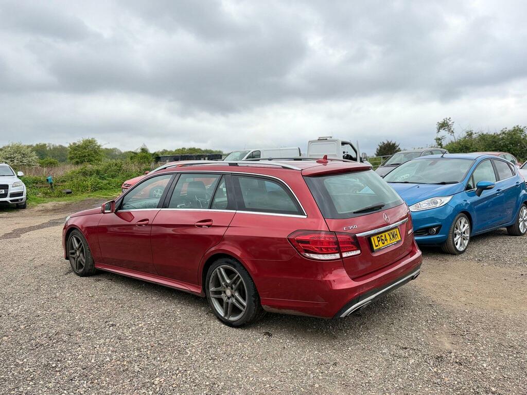 Mercedes-Benz E Class 3.0 E350 V6 Bluetec Amg Line G-tronic Euro 6 Ss LP64XMH Red #4