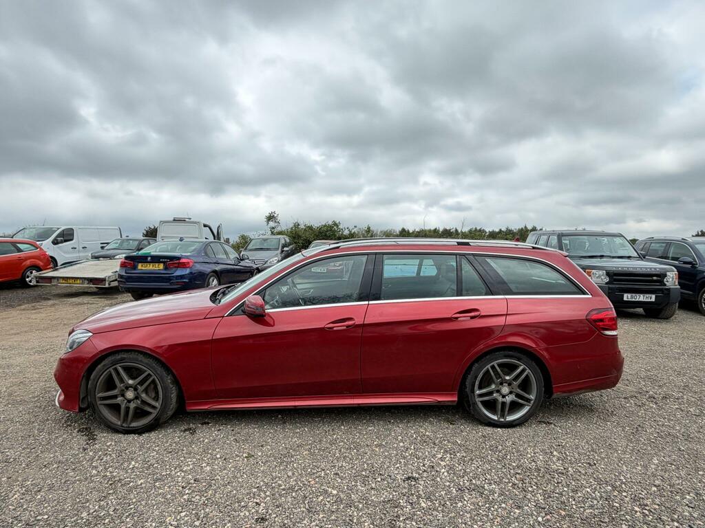 Mercedes-Benz E Class 3.0 E350 V6 Bluetec Amg Line G-tronic Euro 6 Ss LP64XMH Red #5