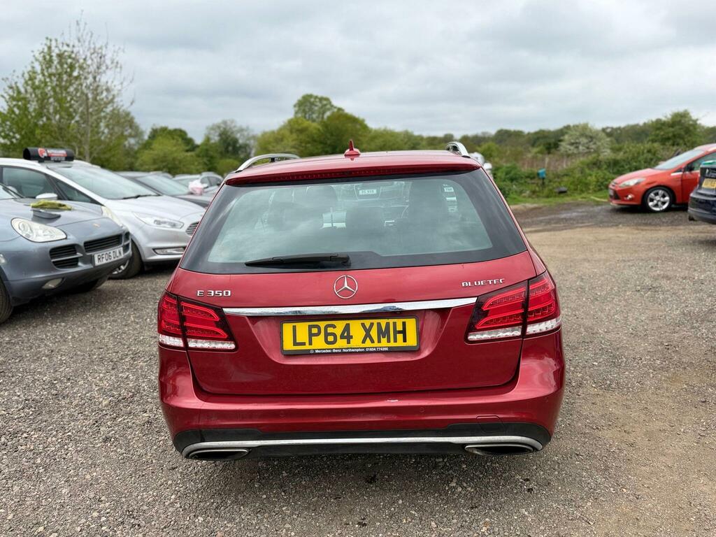 Mercedes-Benz E Class 3.0 E350 V6 Bluetec Amg Line G-tronic Euro 6 Ss LP64XMH Red #6