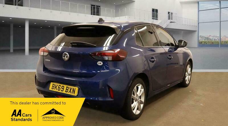Vauxhall Corsa 1.2 Turbo Se Premium BK69BXN Blue #4