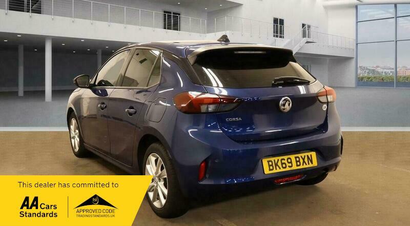 Vauxhall Corsa 1.2 Turbo Se Premium BK69BXN Blue #3