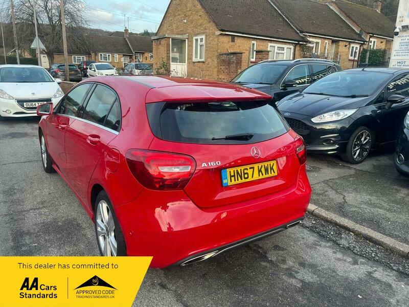 Mercedes-Benz A Class 1.6 A160 Sport Executive HN67KWK Red #6