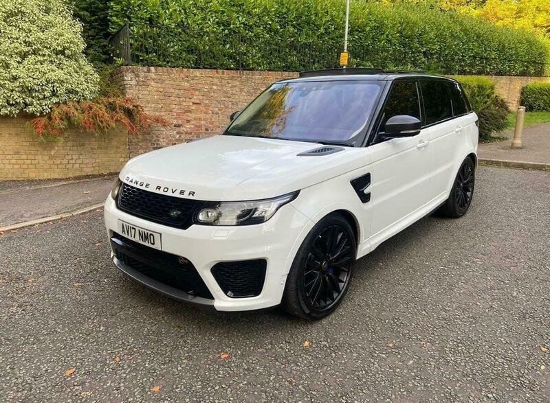 Land Rover Range Rover Sport 5.0 V8 Svr AV17NMO White #2