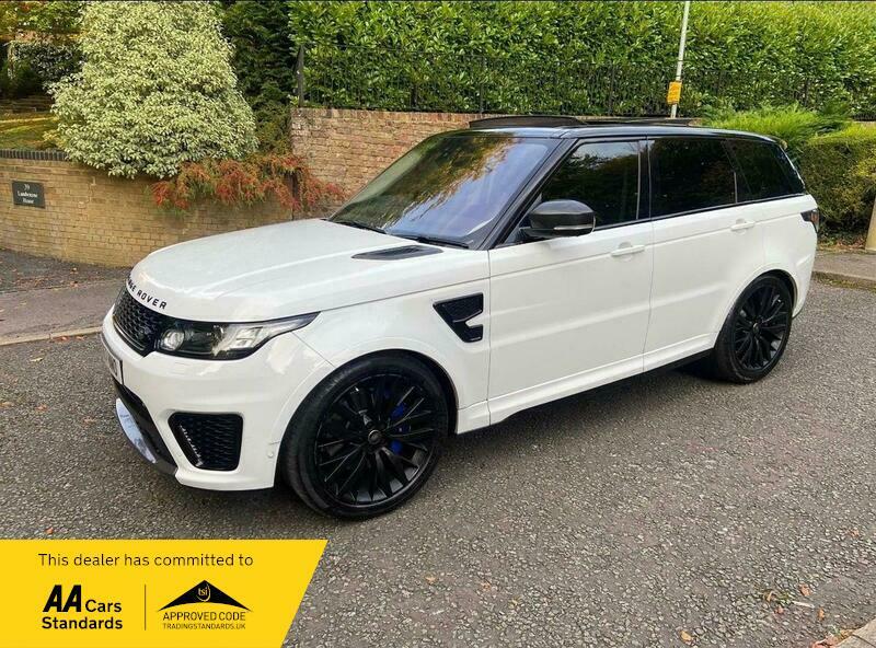 Land Rover Range Rover Sport 5.0 V8 Svr White