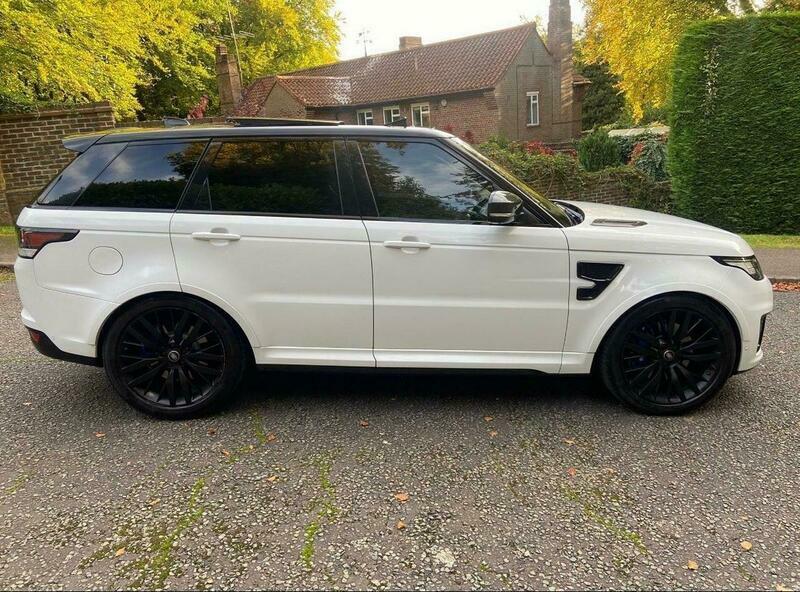 Land Rover Range Rover Sport 5.0 V8 Svr AV17NMO White #4