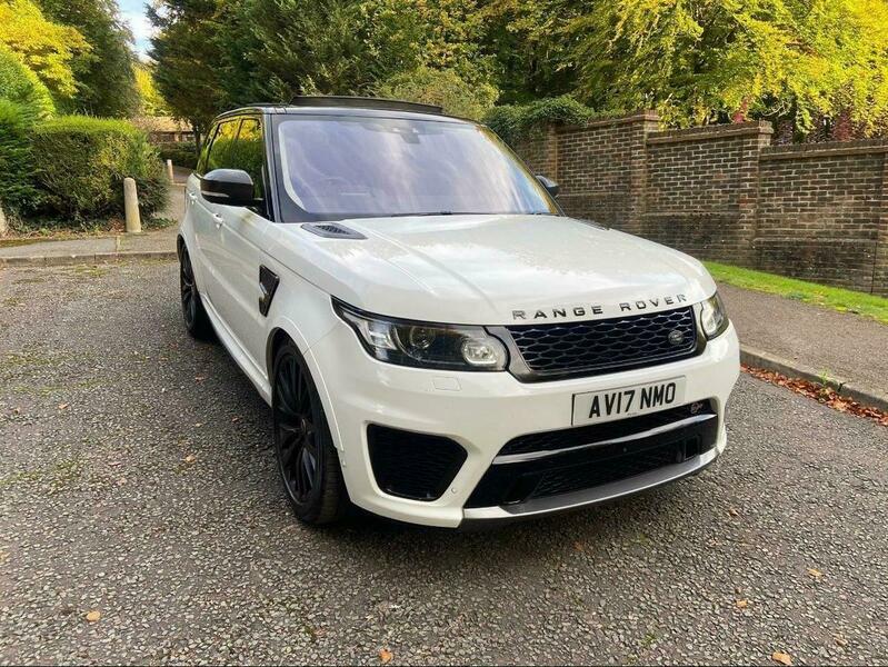 Land Rover Range Rover Sport 5.0 V8 Svr AV17NMO White #5