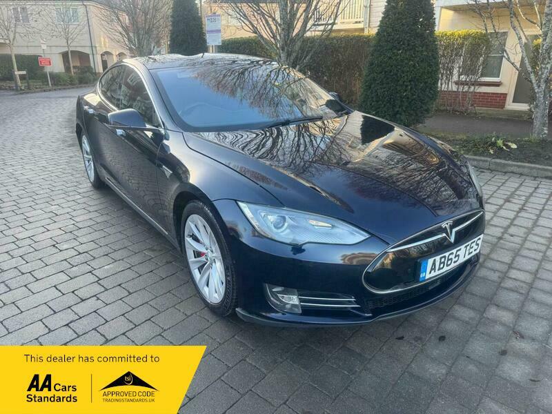 Tesla Model S P85d Dual Motor Blue