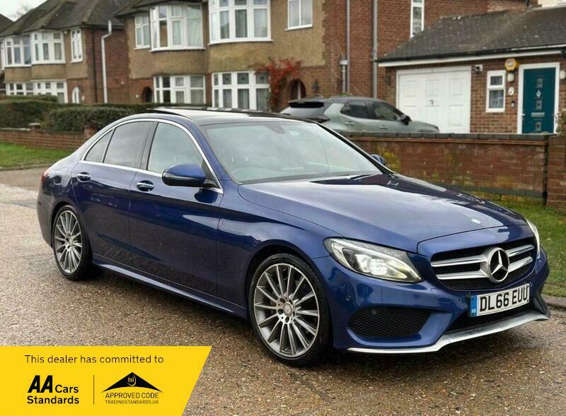 Mercedes-Benz C Class 2.1 C220d Amg Line Blue