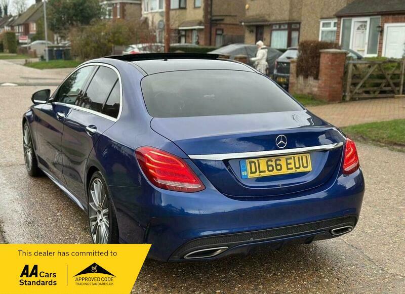 Mercedes-Benz C Class 2.1 C220d Amg Line DL66EUU Blue #6