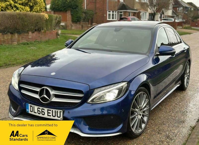Mercedes-Benz C Class 2.1 C220d Amg Line DL66EUU Blue #3