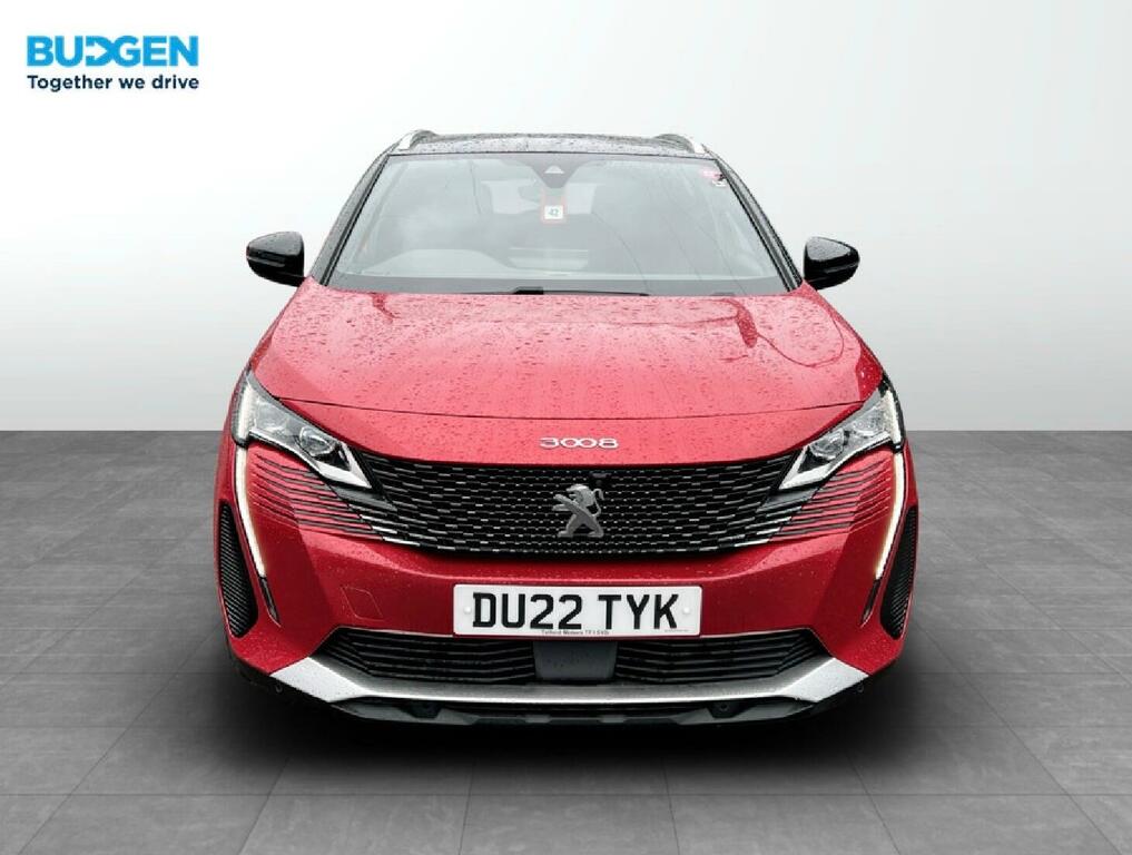 Peugeot 3008 1.2 Puretech Gt Premium Eat Euro 6 Ss DU22TYK Red #2