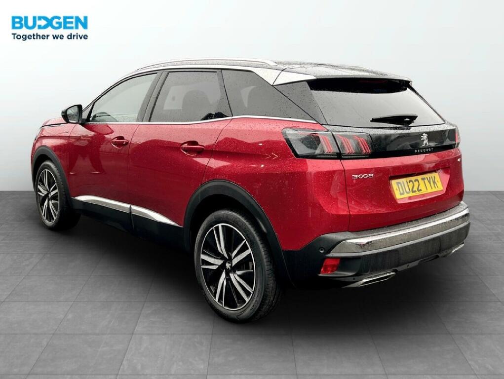 Peugeot 3008 1.2 Puretech Gt Premium Eat Euro 6 Ss DU22TYK Red #6