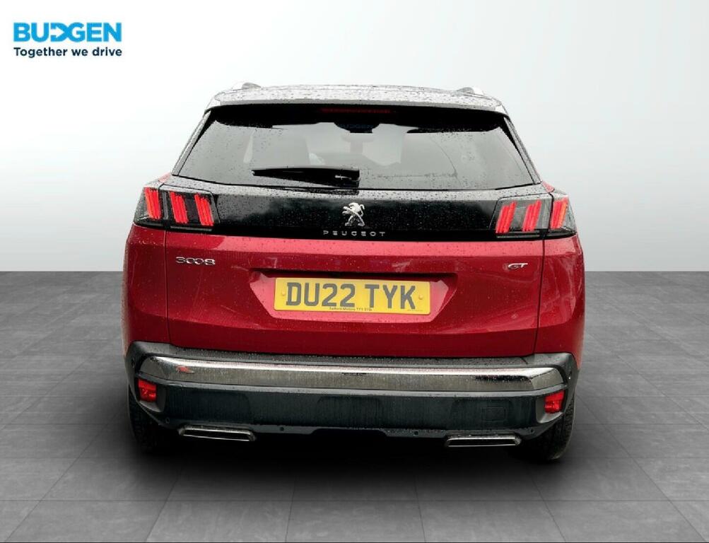 Peugeot 3008 1.2 Puretech Gt Premium Eat Euro 6 Ss DU22TYK Red #5