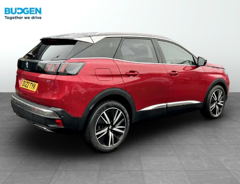 Peugeot 3008 1.2 Puretech Gt Premium Eat Euro 6 Ss DU22TYK Red #4