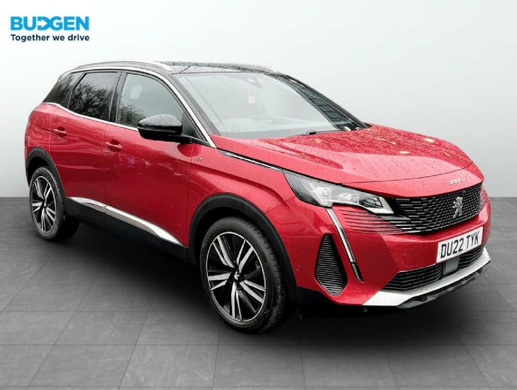 Peugeot 3008 1.2 Puretech Gt Premium Eat Euro 6 Ss Red