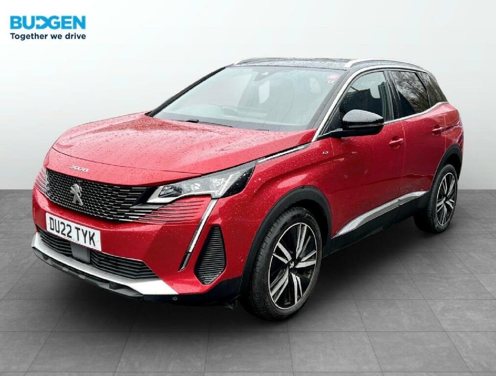 Peugeot 3008 1.2 Puretech Gt Premium Eat Euro 6 Ss DU22TYK Red #3