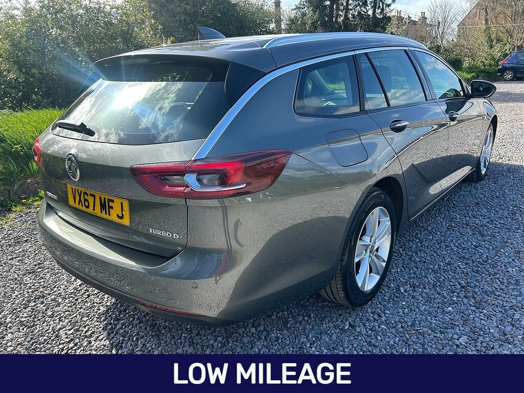 Vauxhall Insignia Turbo D Ecotec Tech Line Nav VX67MFJ Grey #3