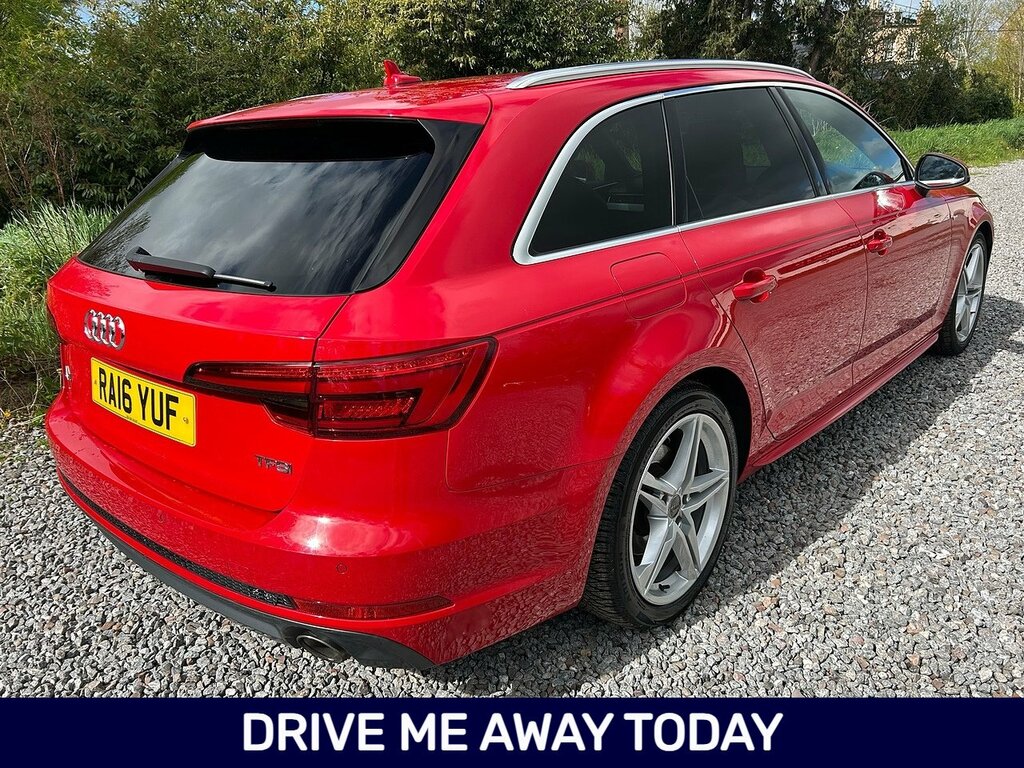 Audi A4 Avant Tfsi S Line Red #6