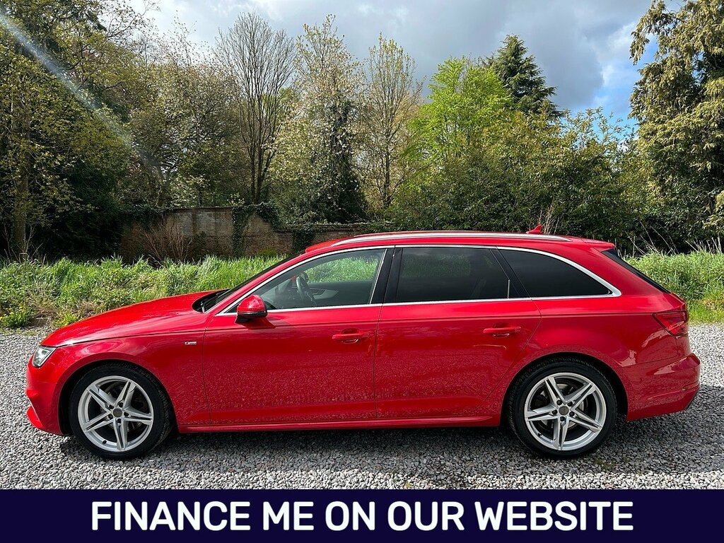 Audi A4 Avant Tfsi S Line Red #5