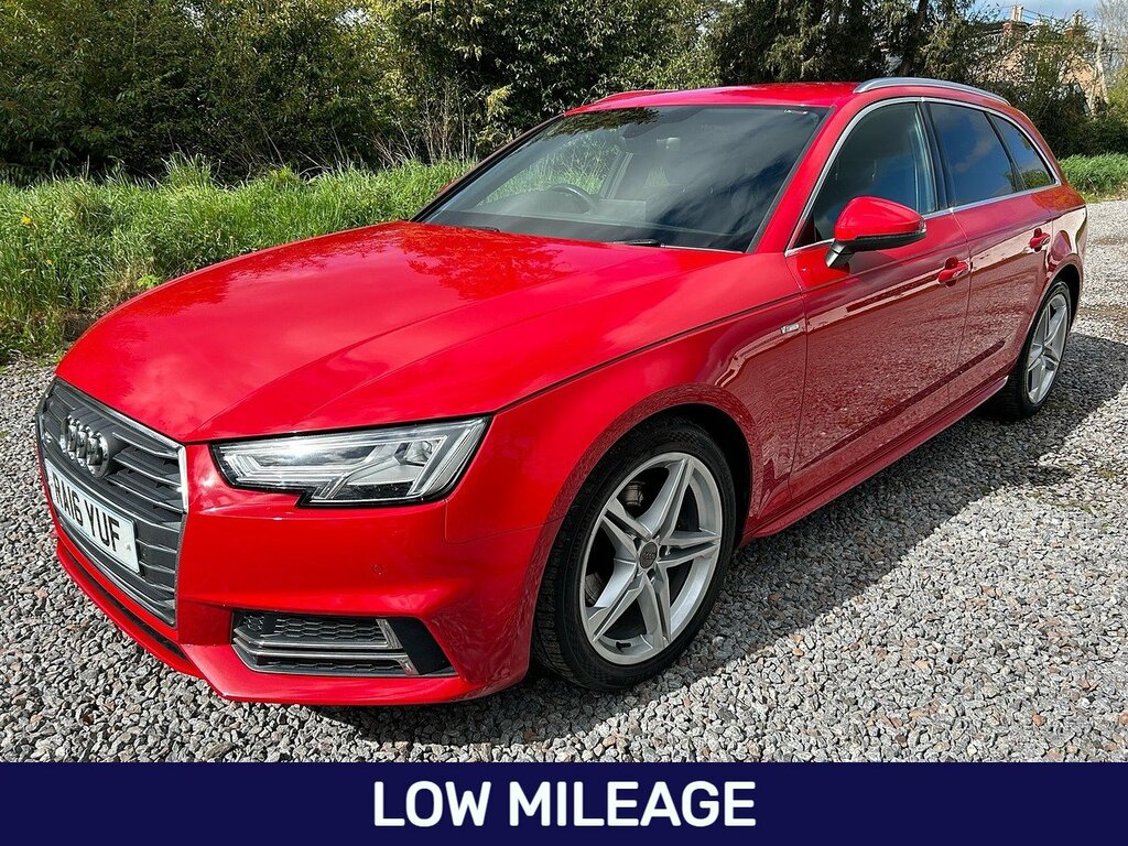 Audi A4 Avant Tfsi S Line Red #3