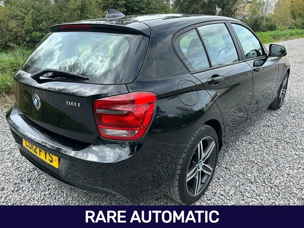 BMW 1 Series 116I Sport LO12FYS Black #4