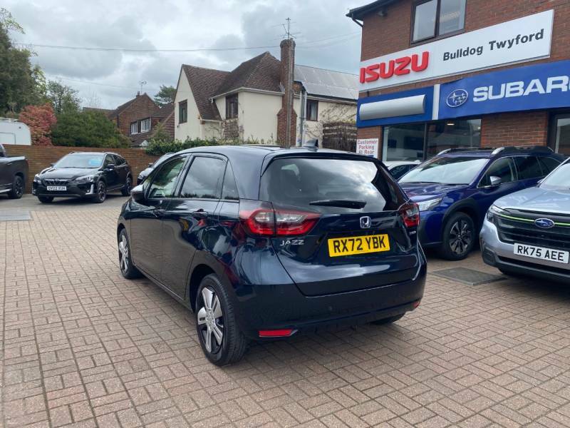 Honda Jazz 1.5 I-mmd Hybrid Ex Ecvt - 2022 72 RX72YBK Blue #3