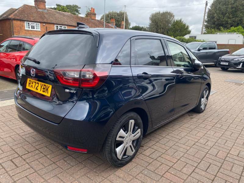 Honda Jazz 1.5 I-mmd Hybrid Ex Ecvt - 2022 72 RX72YBK Blue #5