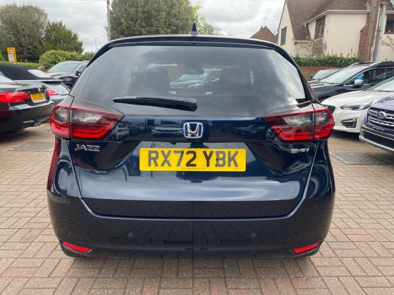 Honda Jazz 1.5 I-mmd Hybrid Ex Ecvt - 2022 72 RX72YBK Blue #4
