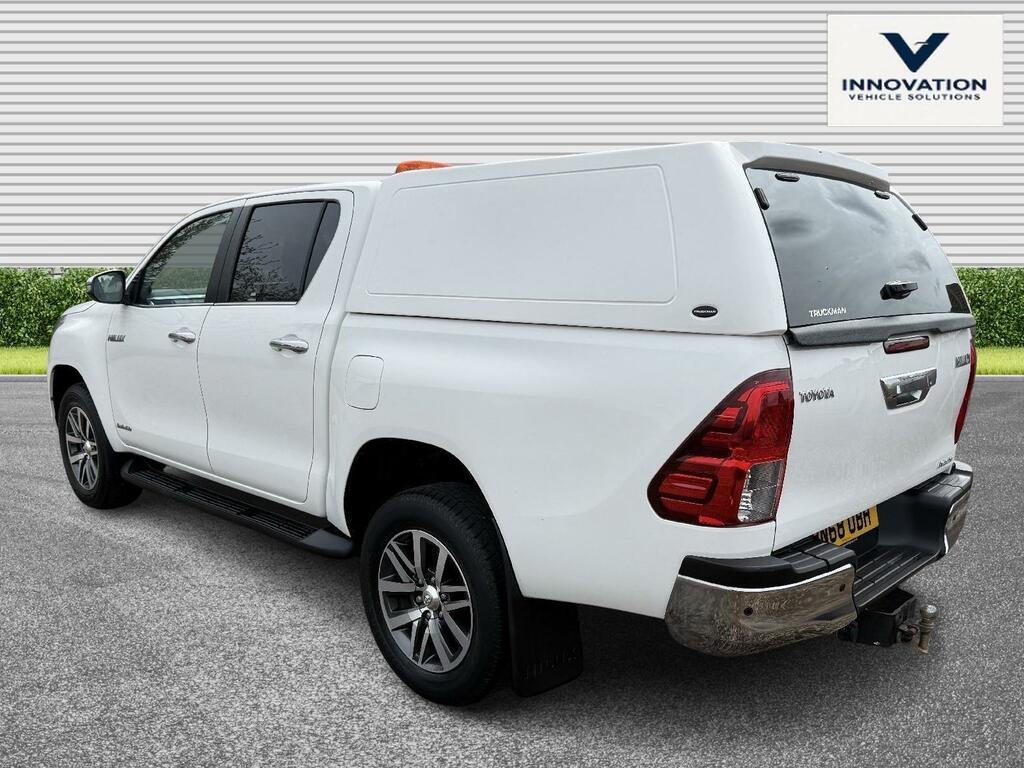 Toyota HILUX 2.4 D-4d Invincible 4Wd Euro 6 Ss Tss White #6