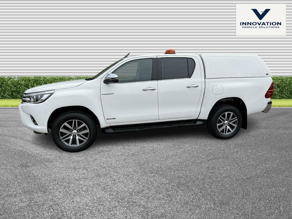 Toyota HILUX 2.4 D-4d Invincible 4Wd Euro 6 Ss Tss White #5