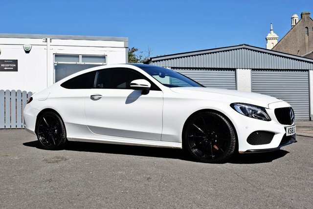 Mercedes-Benz C Class 2.1 C250d Amg Line Premium Plus Coupe KS16SSJ White #3