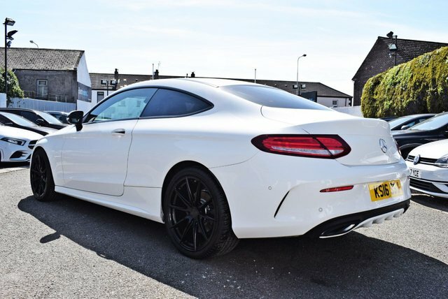 Mercedes-Benz C Class 2.1 C250d Amg Line Premium Plus Coupe KS16SSJ White #6