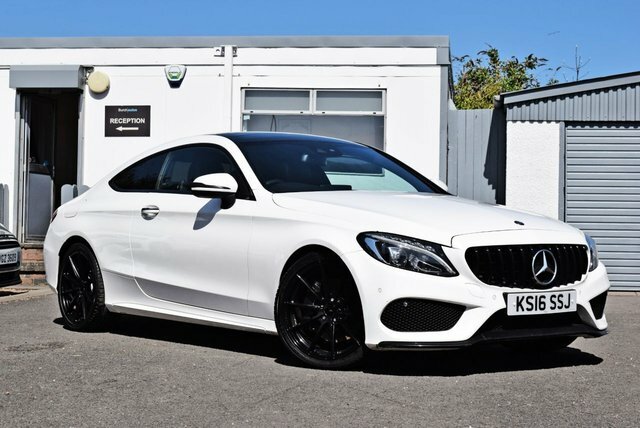 Mercedes-Benz C Class 2.1 C250d Amg Line Premium Plus Coupe White