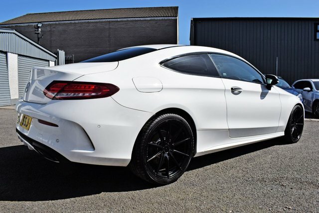 Mercedes-Benz C Class 2.1 C250d Amg Line Premium Plus Coupe KS16SSJ White #4