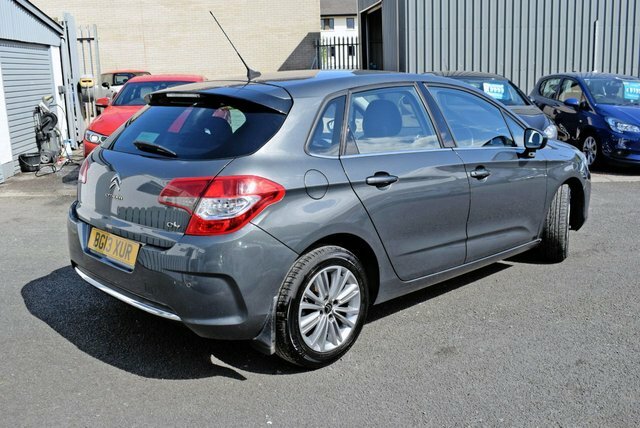 Citroen C4 1.6 Hdi 16V Vtr Hatchback Euro BG13XUR Grey #5