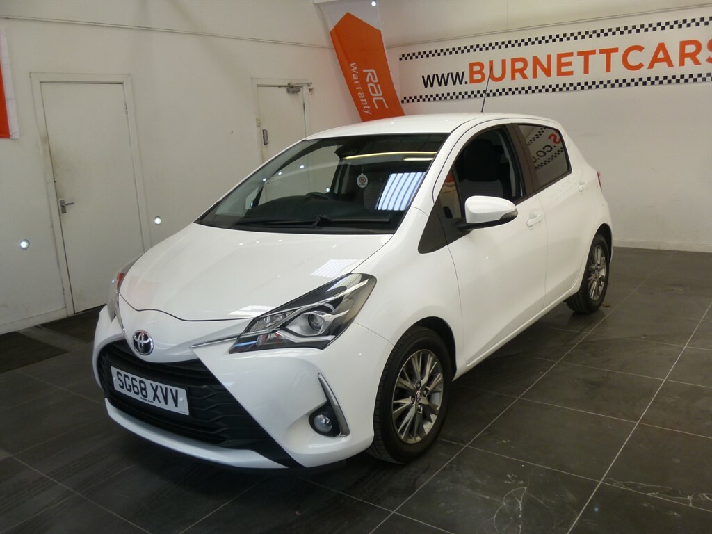 Toyota Yaris Vvt-i Icon SG68XVV White #5