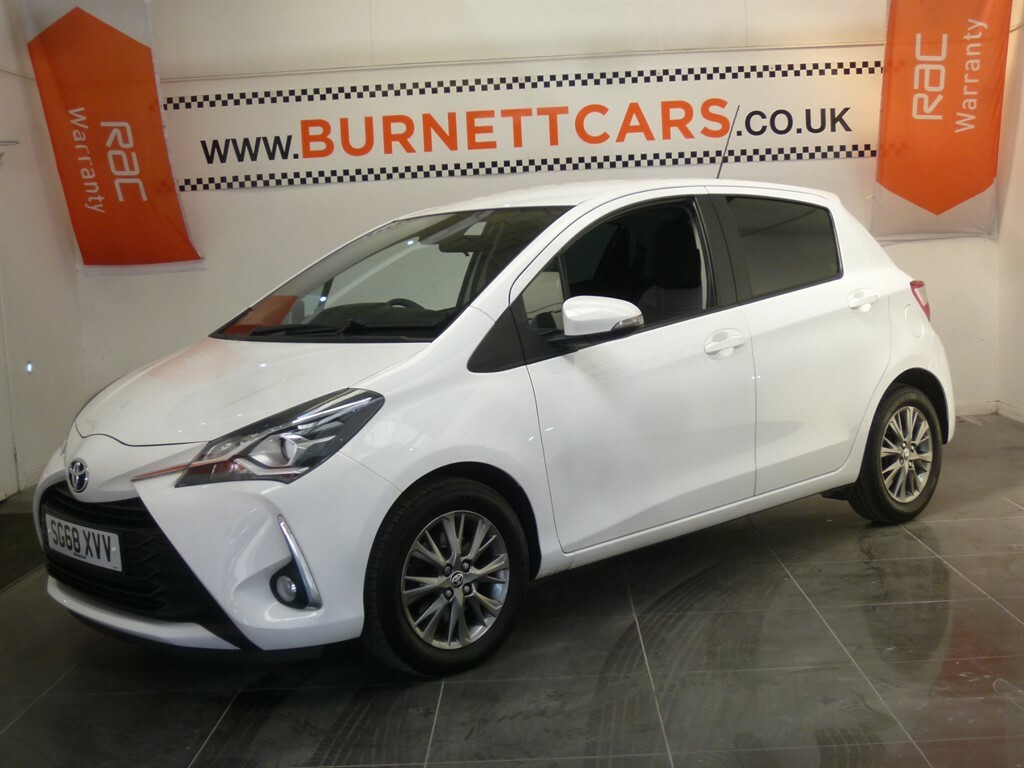 Toyota Yaris Vvt-i Icon SG68XVV White #2