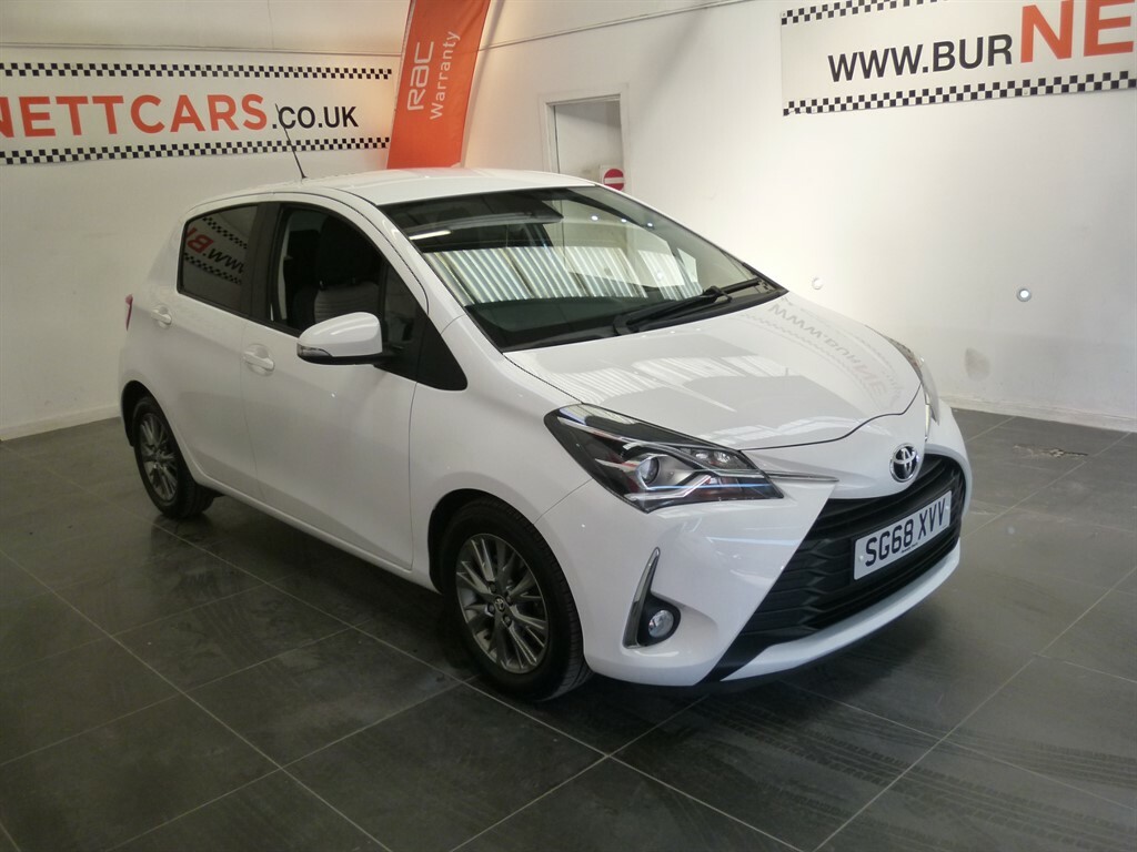 Toyota Yaris Vvt-i Icon SG68XVV White #3