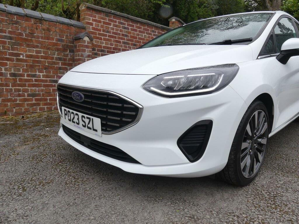 Ford Fiesta Ford Fiesta 2323 1.0T Ecoboost Mhev Titanium-x PO23SZL White #5