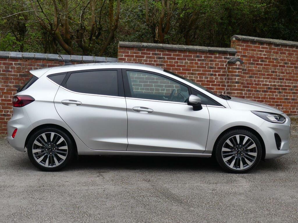 Ford Fiesta Ford Fiesta 7223 1.0T Ecoboost Mhev Titanium X Dc BD72YDK Silver #2