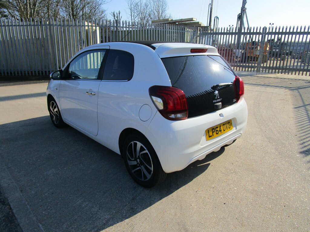 Peugeot 108 1.2 Vti Puretech Allure Top Euro LP64OVG White #2