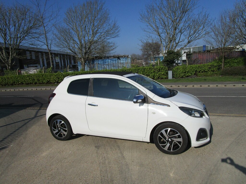 Peugeot 108 1.2 Vti Puretech Allure Top Euro LP64OVG White #6