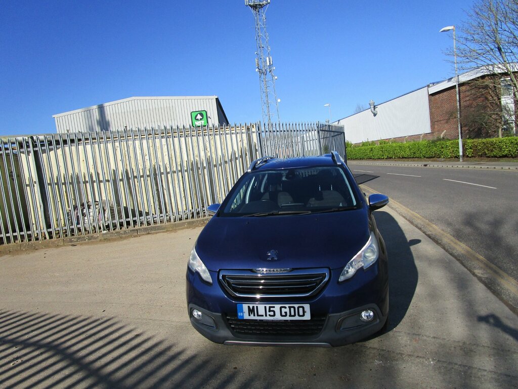 Peugeot 2008 1.2 Vti Puretech Allure Suv Euro ML15GDO Blue #5
