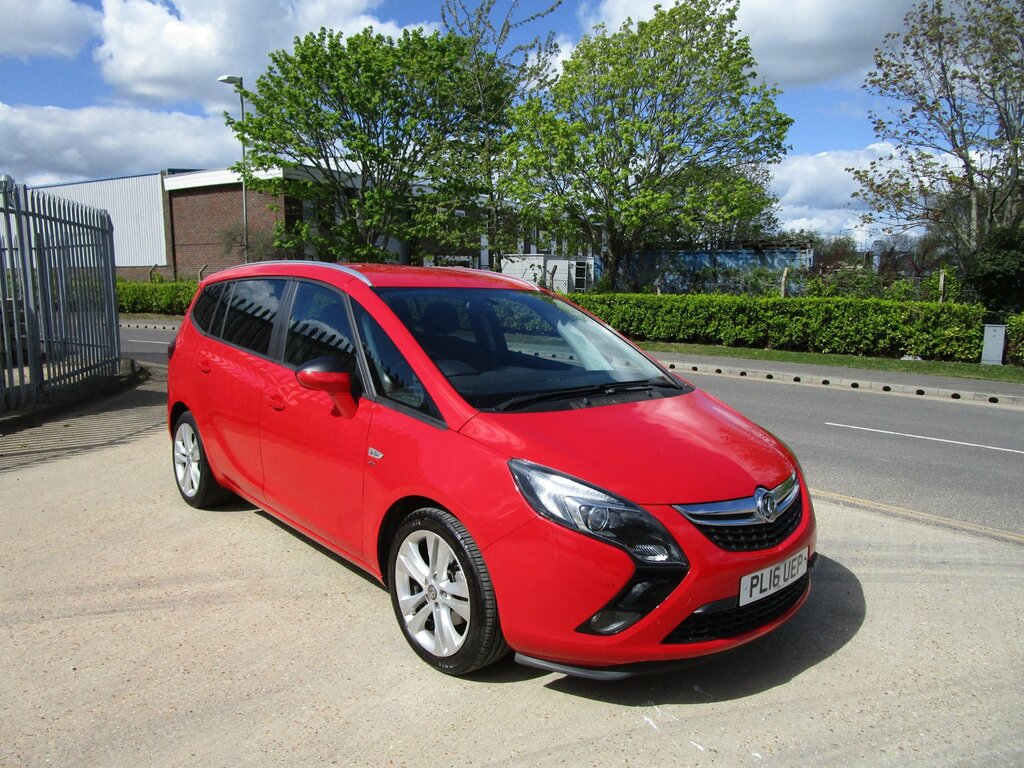 Vauxhall Zafira Tourer 1.4I Turbo Sri Mpv Euro 6 140 P Red