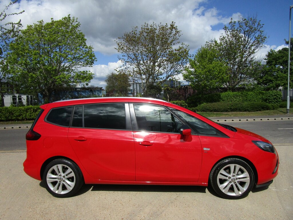 Vauxhall Zafira Tourer 1.4I Turbo Sri Mpv Euro 6 140 P PL16UEP Red #6