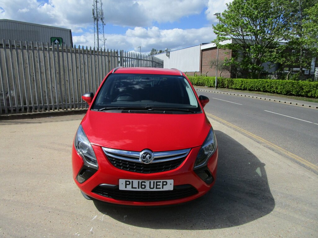 Vauxhall Zafira Tourer 1.4I Turbo Sri Mpv Euro 6 140 P PL16UEP Red #5