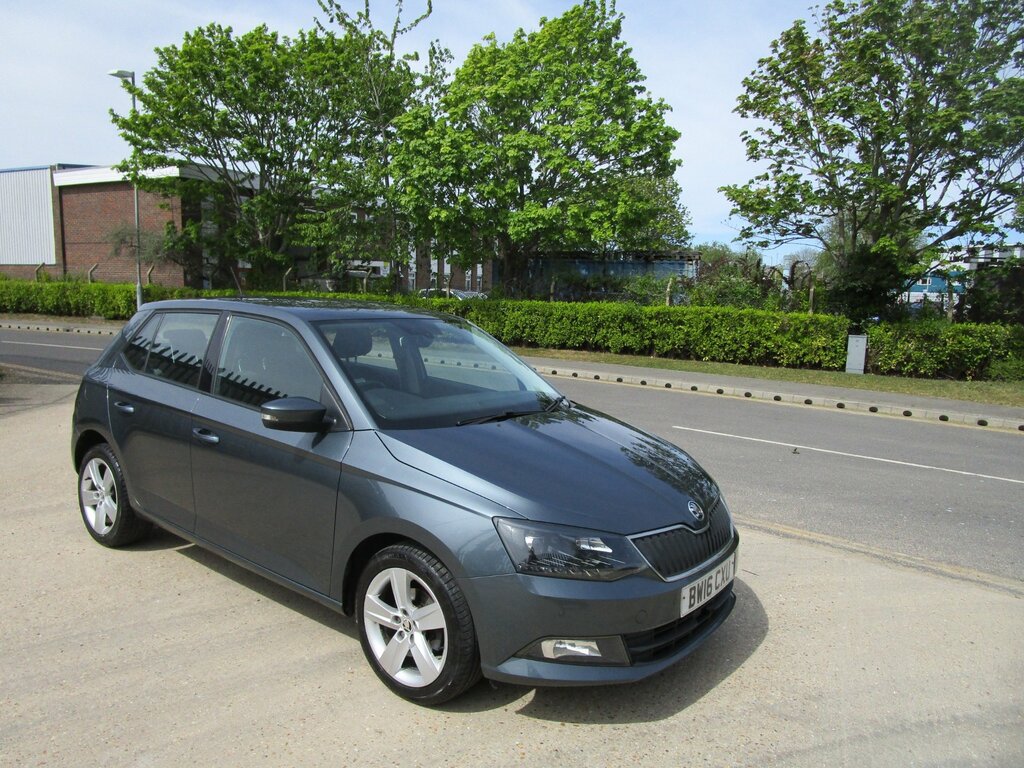 Skoda Fabia 1.2 Tsi Se L Hatchback Euro 6 S Grey