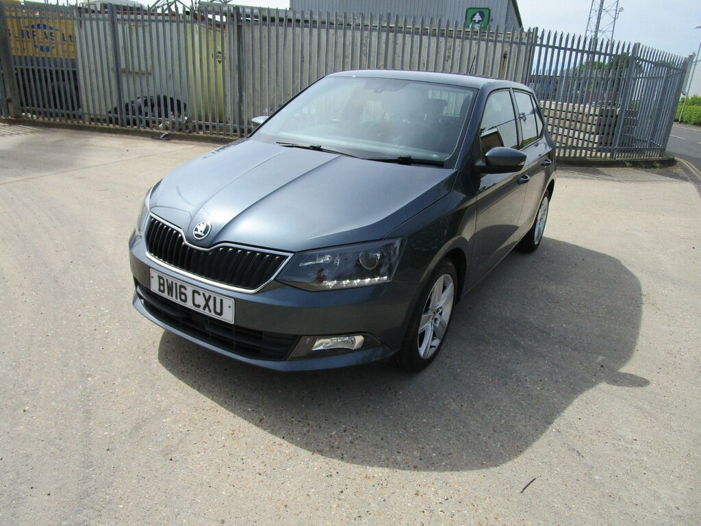 Skoda Fabia 1.2 Tsi Se L Hatchback Euro 6 S BW16CXU Grey #3