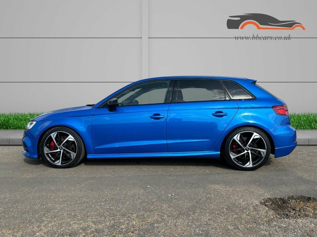 Audi S3 S3 Sportback Tfsi Black Edition Quattro YW68TFJ Blue #2